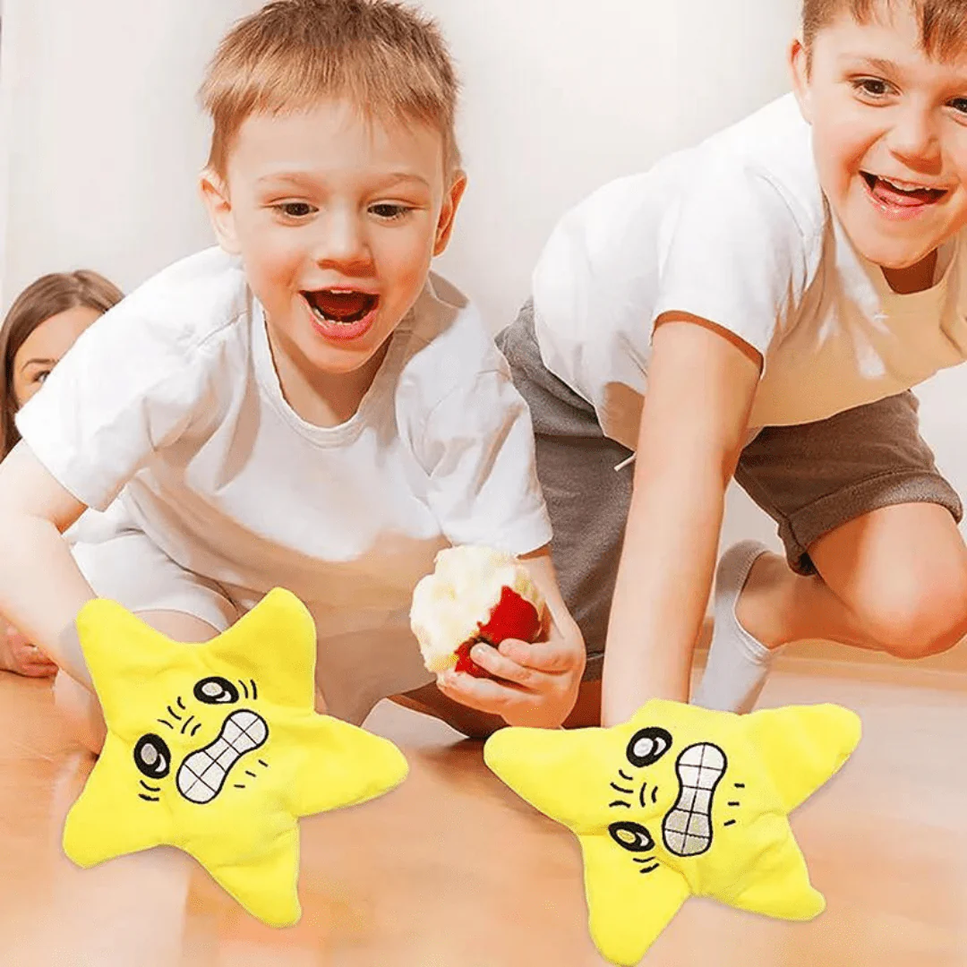 Interactive Bouncing Star Plush Toy - Image 2