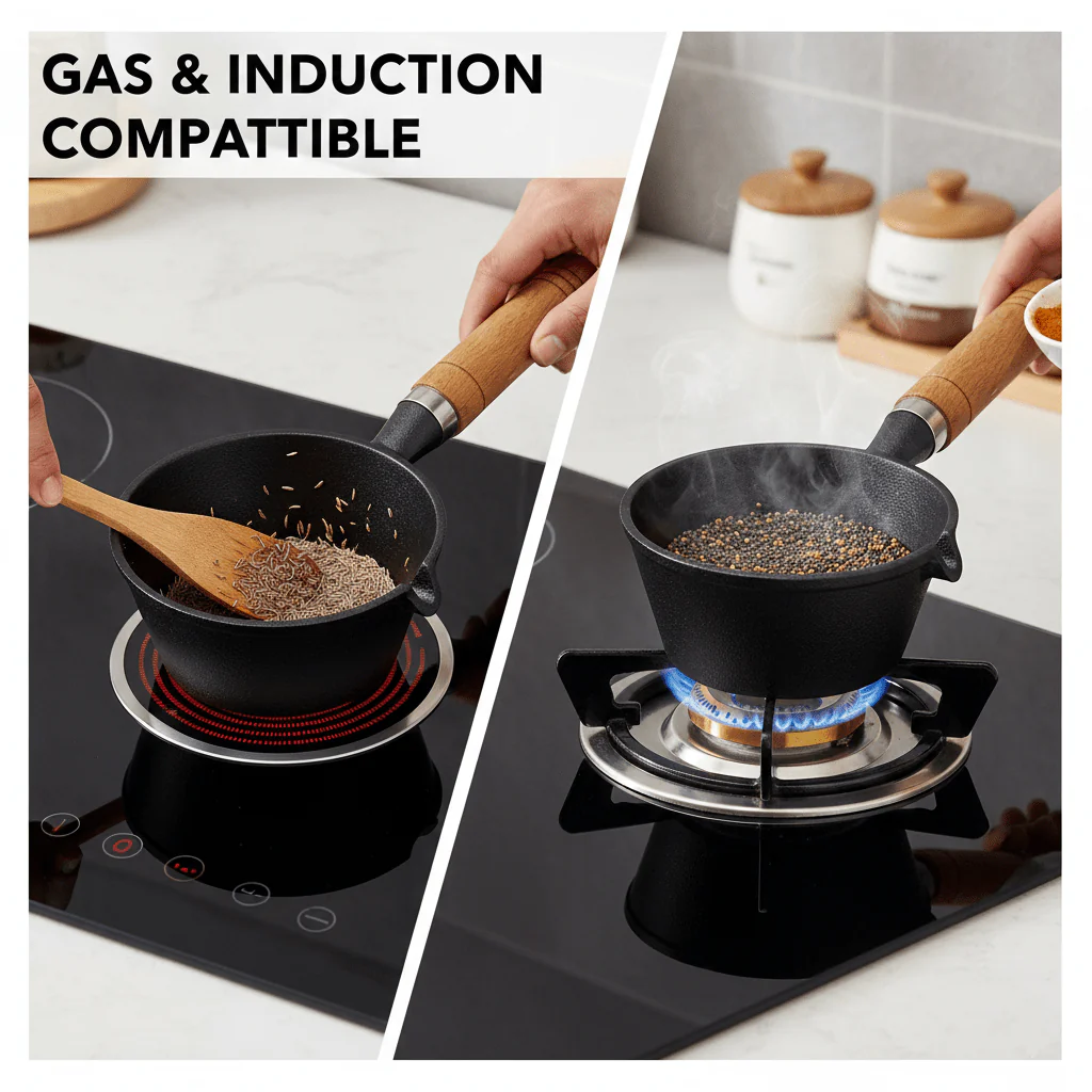 Iron-Grip Compact Tadka Pan - Image 7