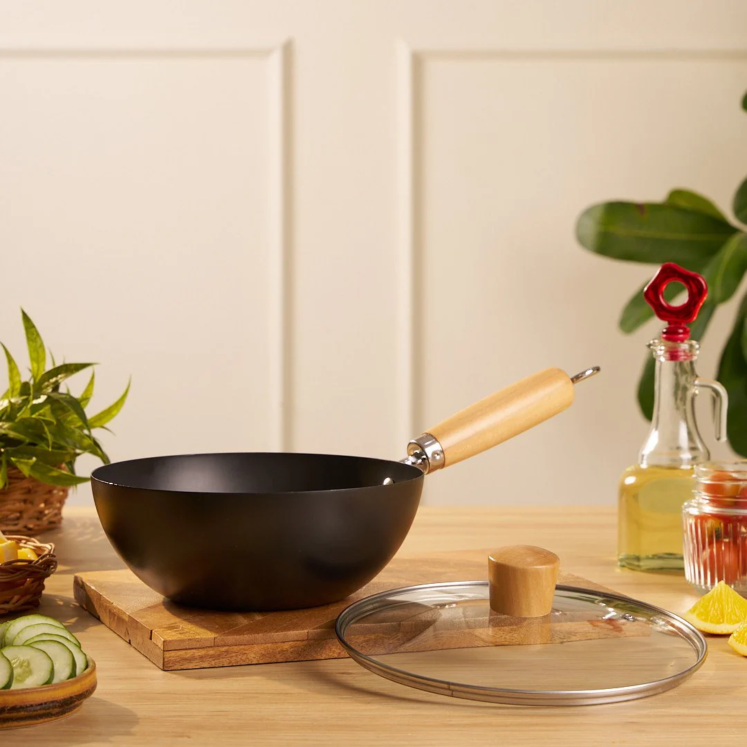 Japanese Style Honey Comb Non-Stick Pan (20cm) - Image 4