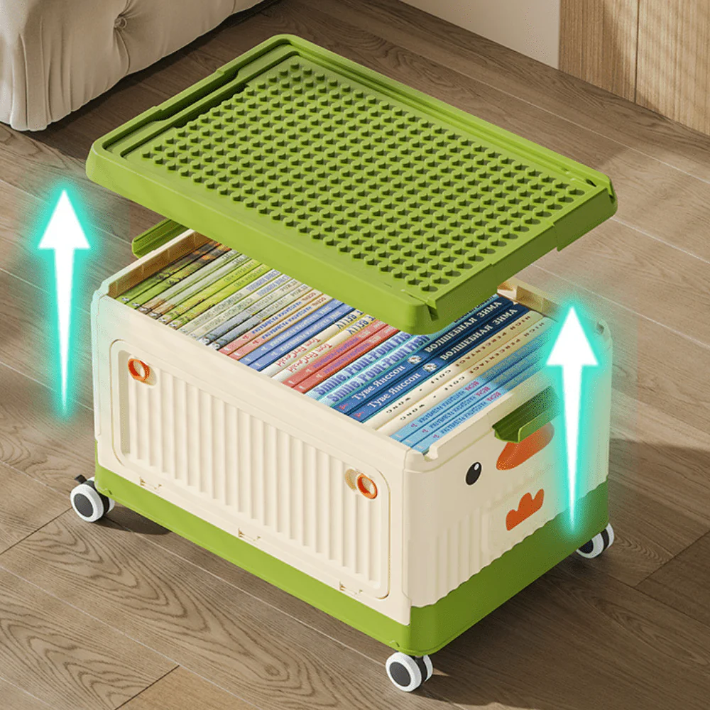 Building Block Trolley Box Storage Box - Image 3