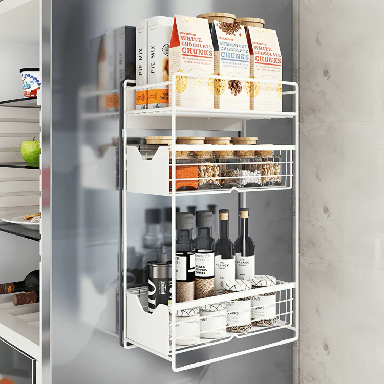 Kitchen Magnetic Refrigerator Side Hanger - Image 3