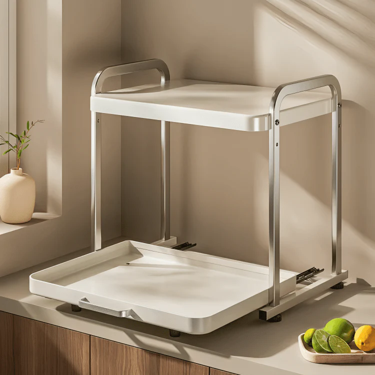 Multifunctional Pull-Out Rack For Kitchen Appliances - Image 3