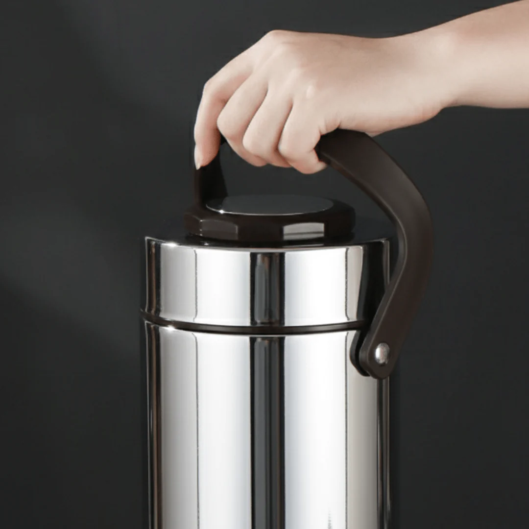 Leakproof 304 Stainless Steel Insulated Lunch Box with Bag (2L) - Image 5