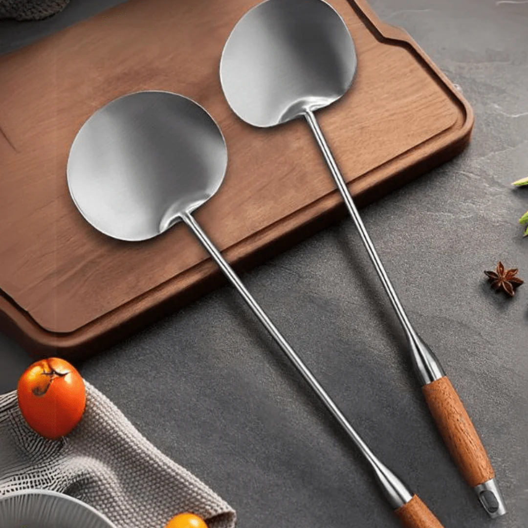 Long Handle  Frying Spoon Spatula - Image 2