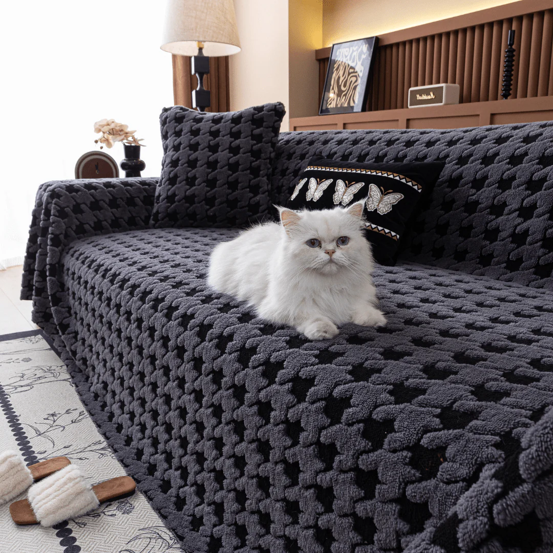 Luxurious Jacquard Sofa Cover : [EM-SC-33] - Image 4