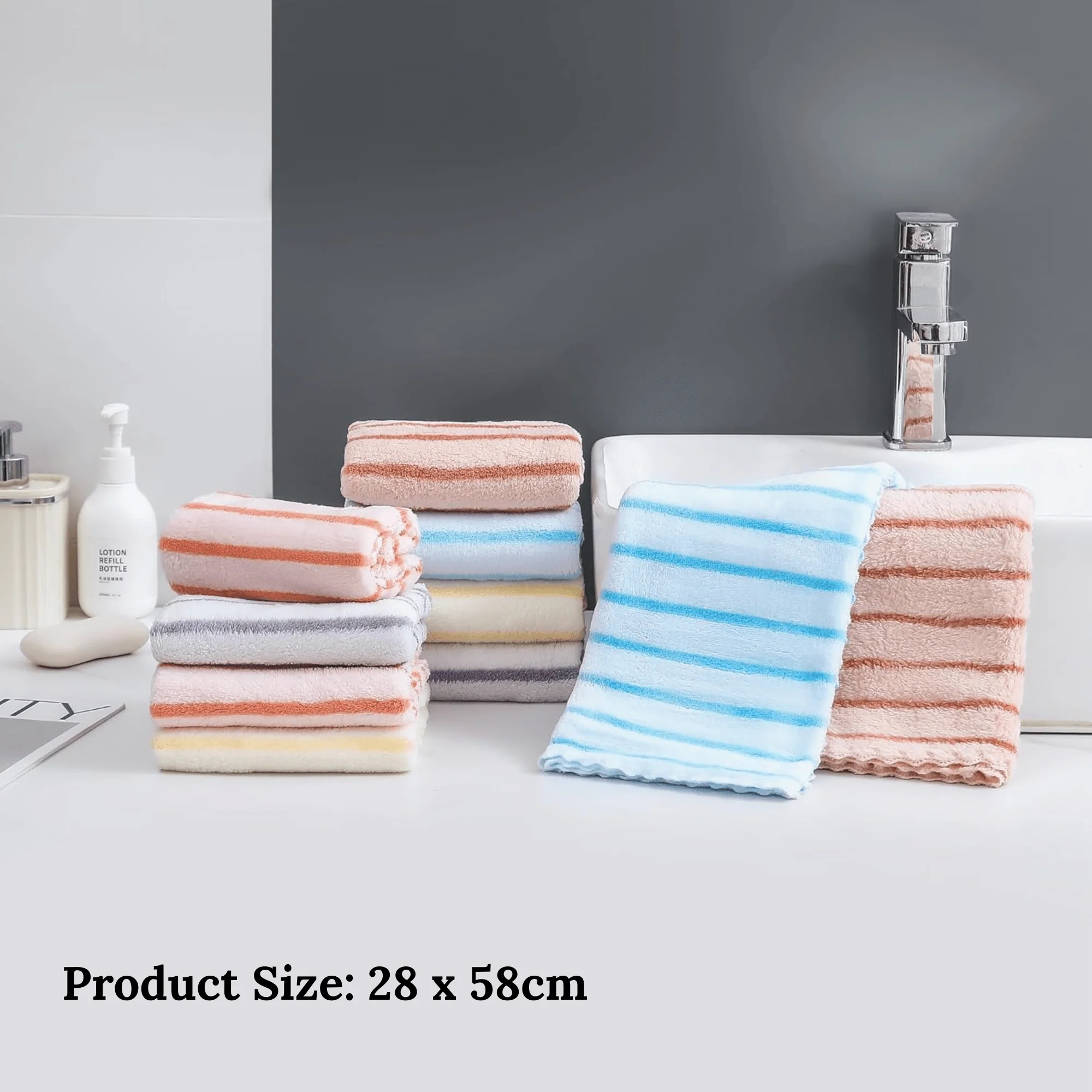 Micro-Fiber Luxurious Soft & Absorbent Towel Packs - Image 6
