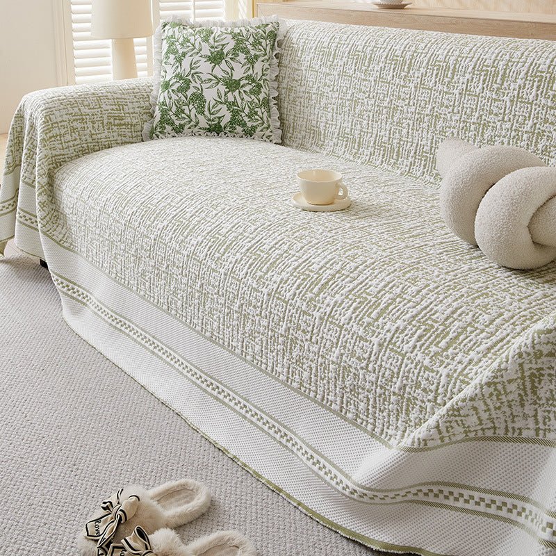 Luxury Chenille Sofa Cover : [EM-SC-34]