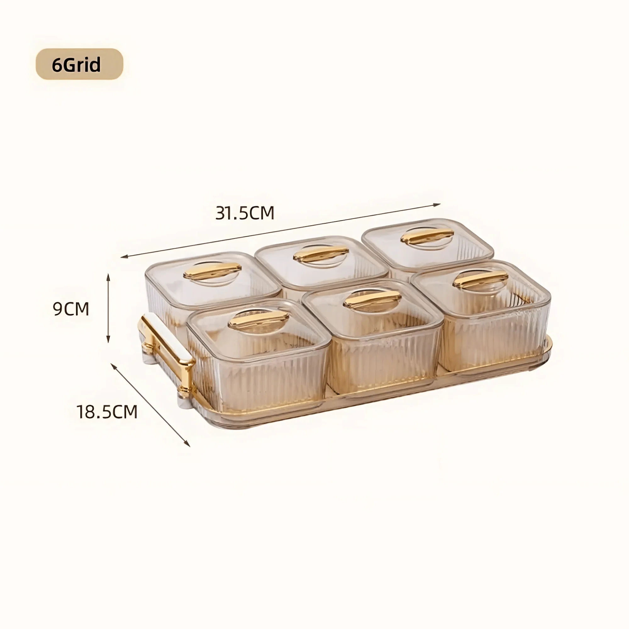Luxury Serving Tray With Bowls - Image 14