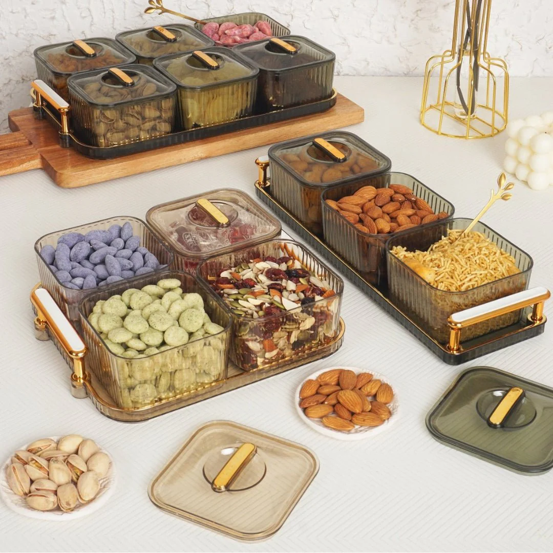 Luxury Serving Tray With Bowls - Image 2