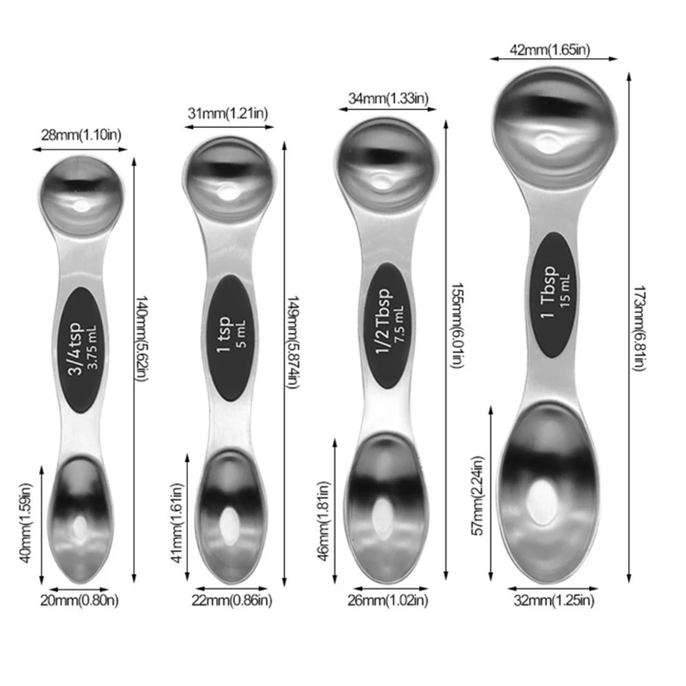 Magnetic Nest Measuring Spoon Set - Image 7