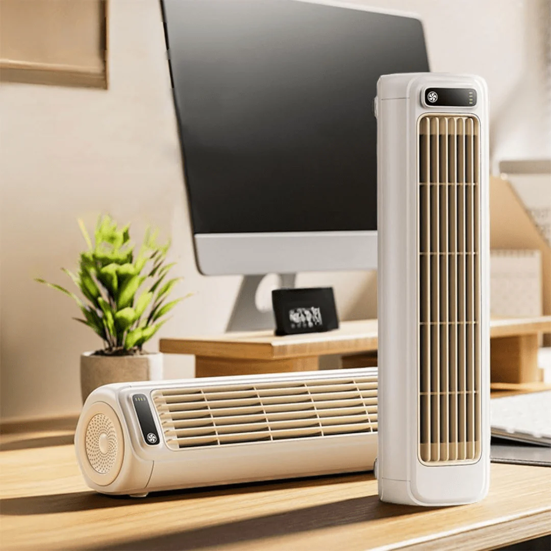 Magnetic Suspension Wall-Mount & Standing Fan with Quiet Cooling - Image 4