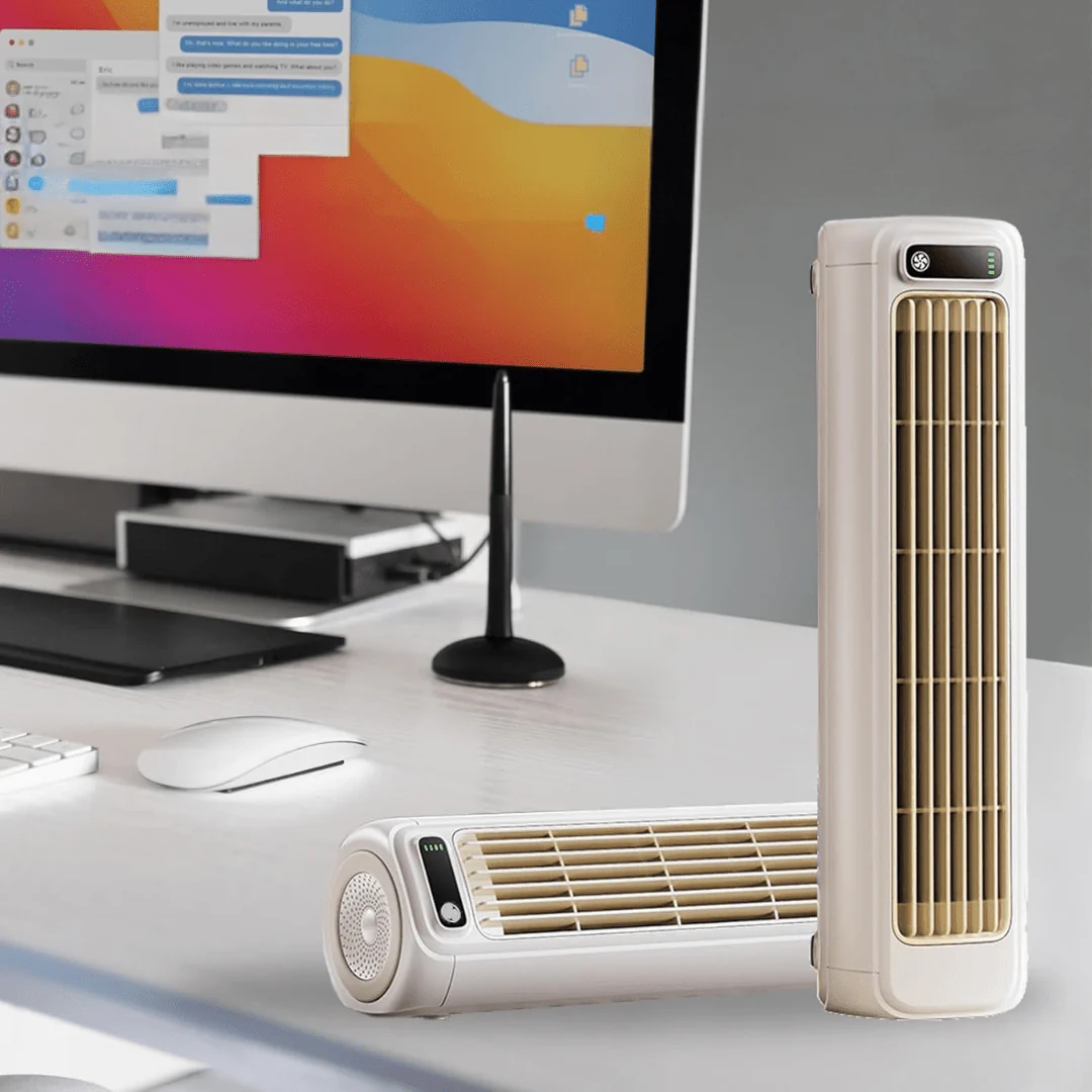 Magnetic Suspension Wall-Mount & Standing Fan with Quiet Cooling - Image 7