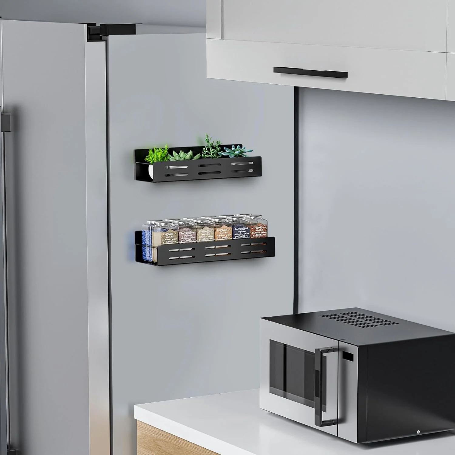 Magneto-Grip Kitchen Storage Rack - Image 7