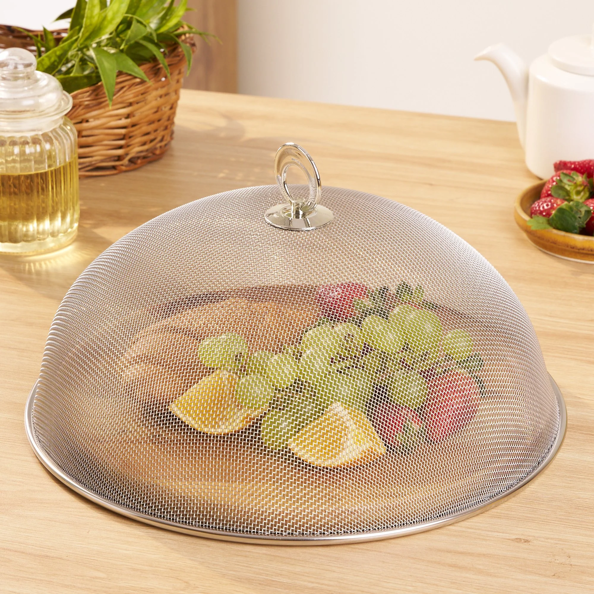 Stainless Steel Mesh Guard Food Cover - Image 2