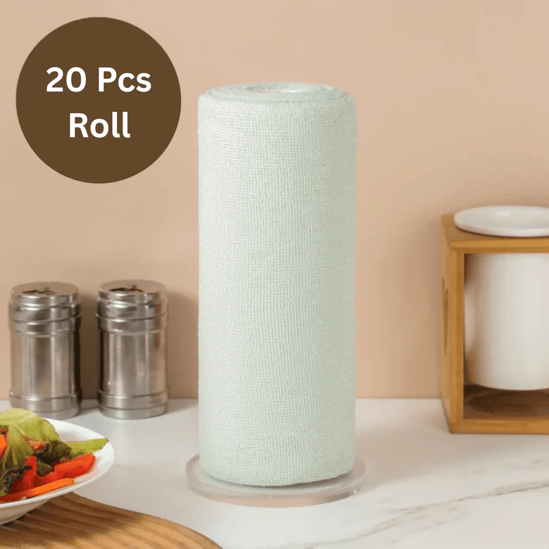 Microfiber Cleaning Cloth Roll - Image 8