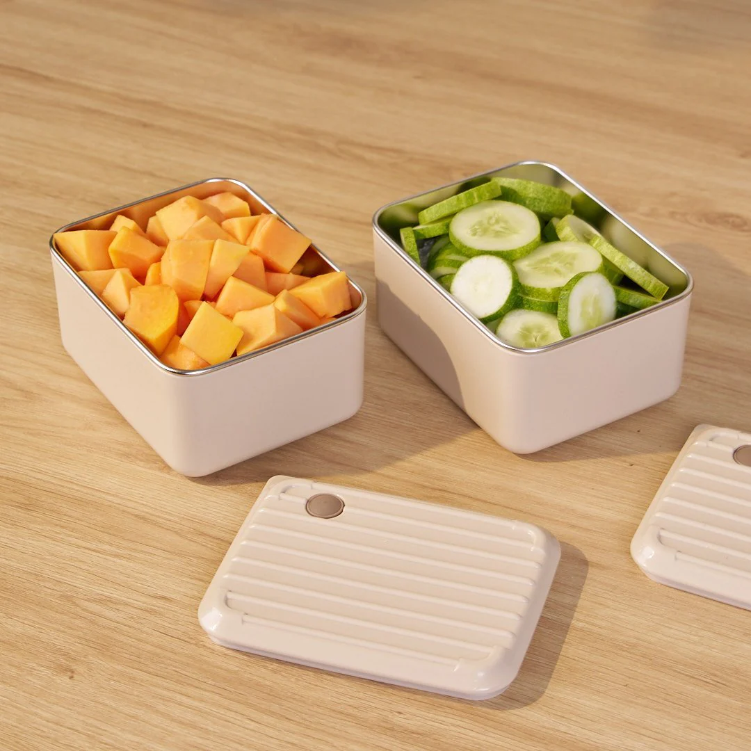 Microwaveable Stainless Steel Lunch Box - Image 4