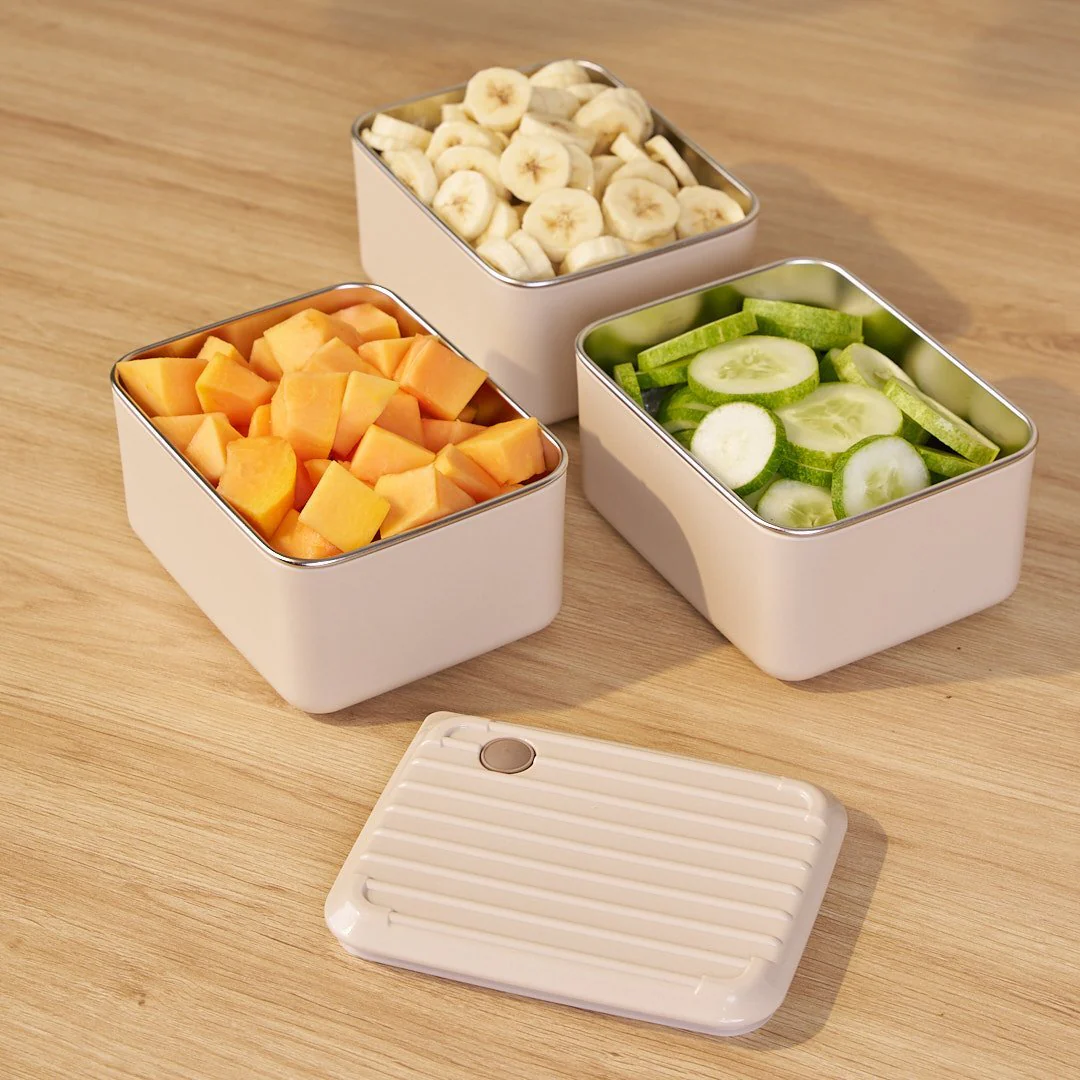 Microwaveable Stainless Steel Lunch Box - Image 5