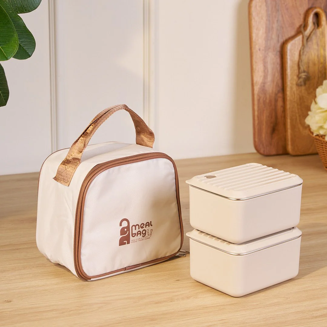 Microwaveable Stainless Steel Lunch Box - Image 6