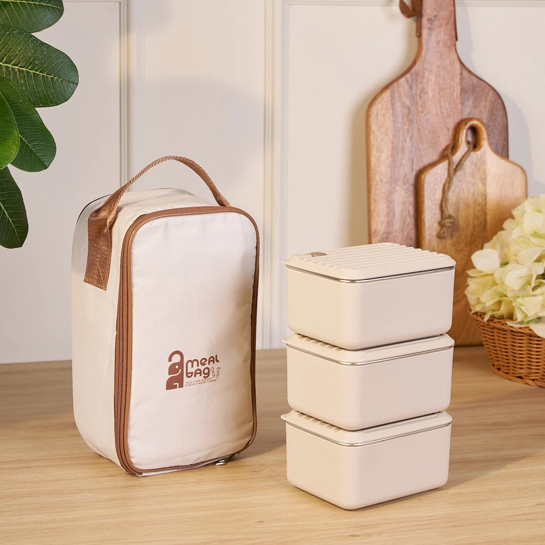 Microwaveable Stainless Steel Lunch Box - Image 7