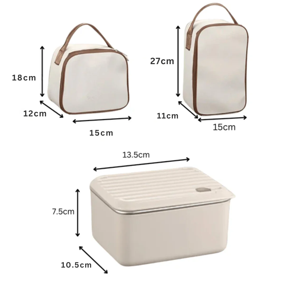 Microwaveable Stainless Steel Lunch Box - Image 8