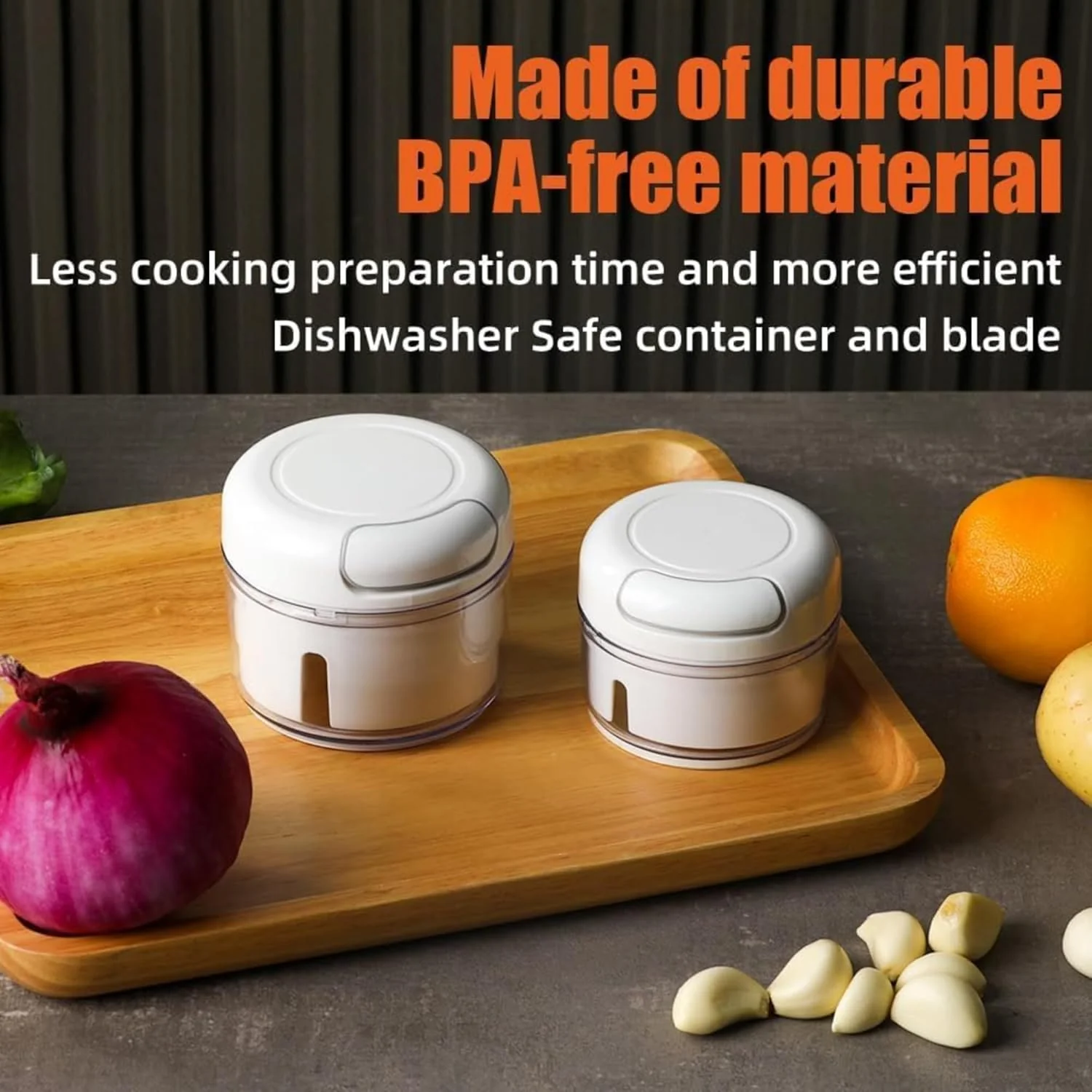 Mini Handy Pro Garlic Chopper - Image 3