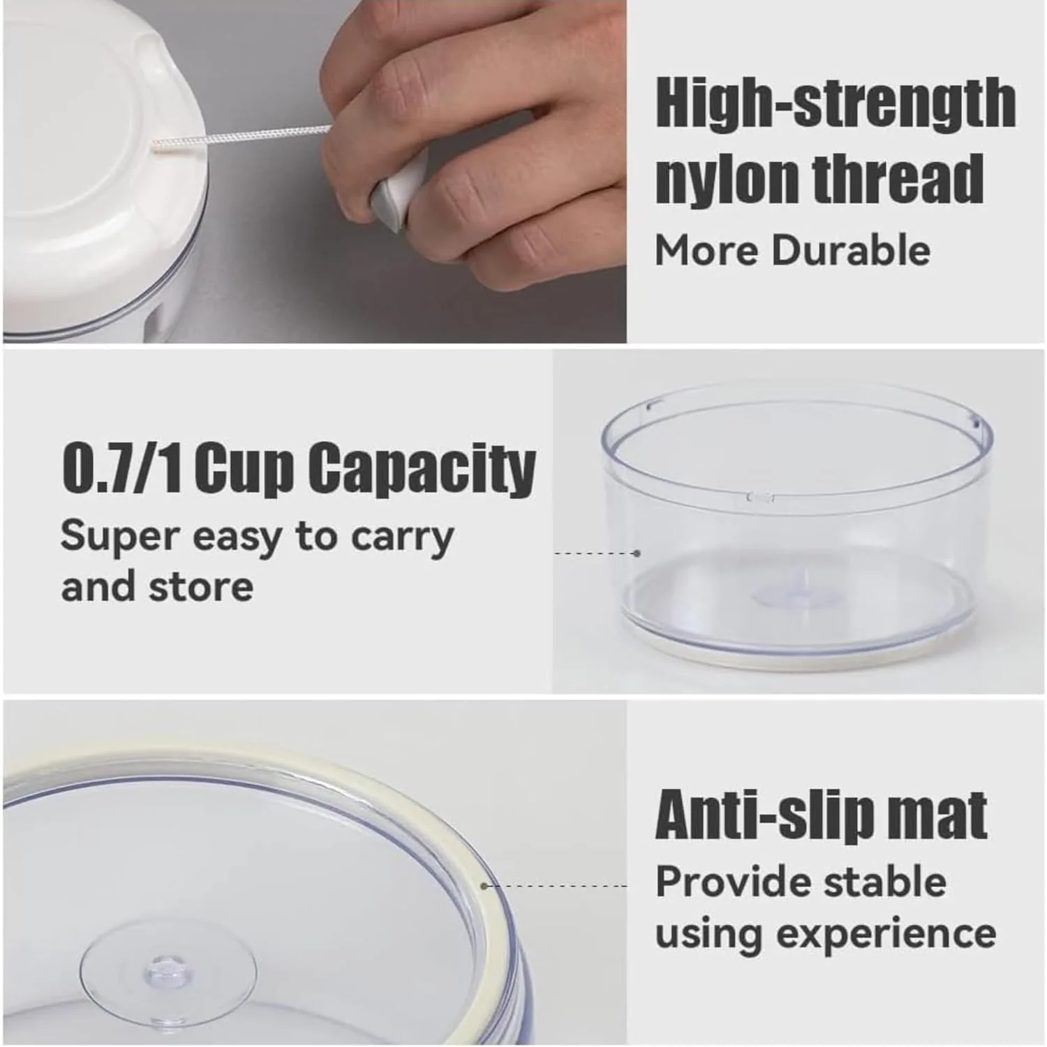 Mini Handy Pro Garlic Chopper - Image 5