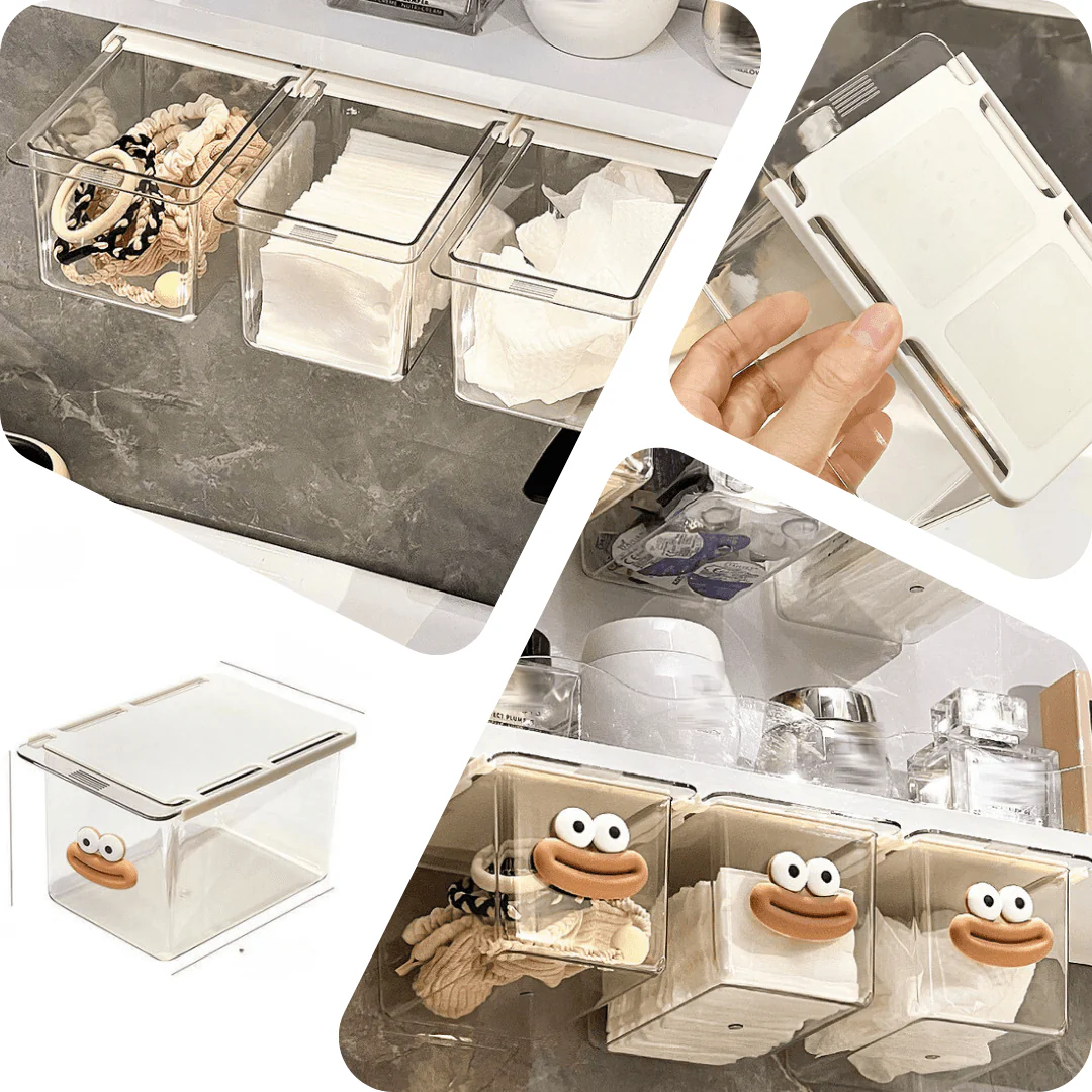 Mirror Cabinet Drawer Storage Box - Image 3