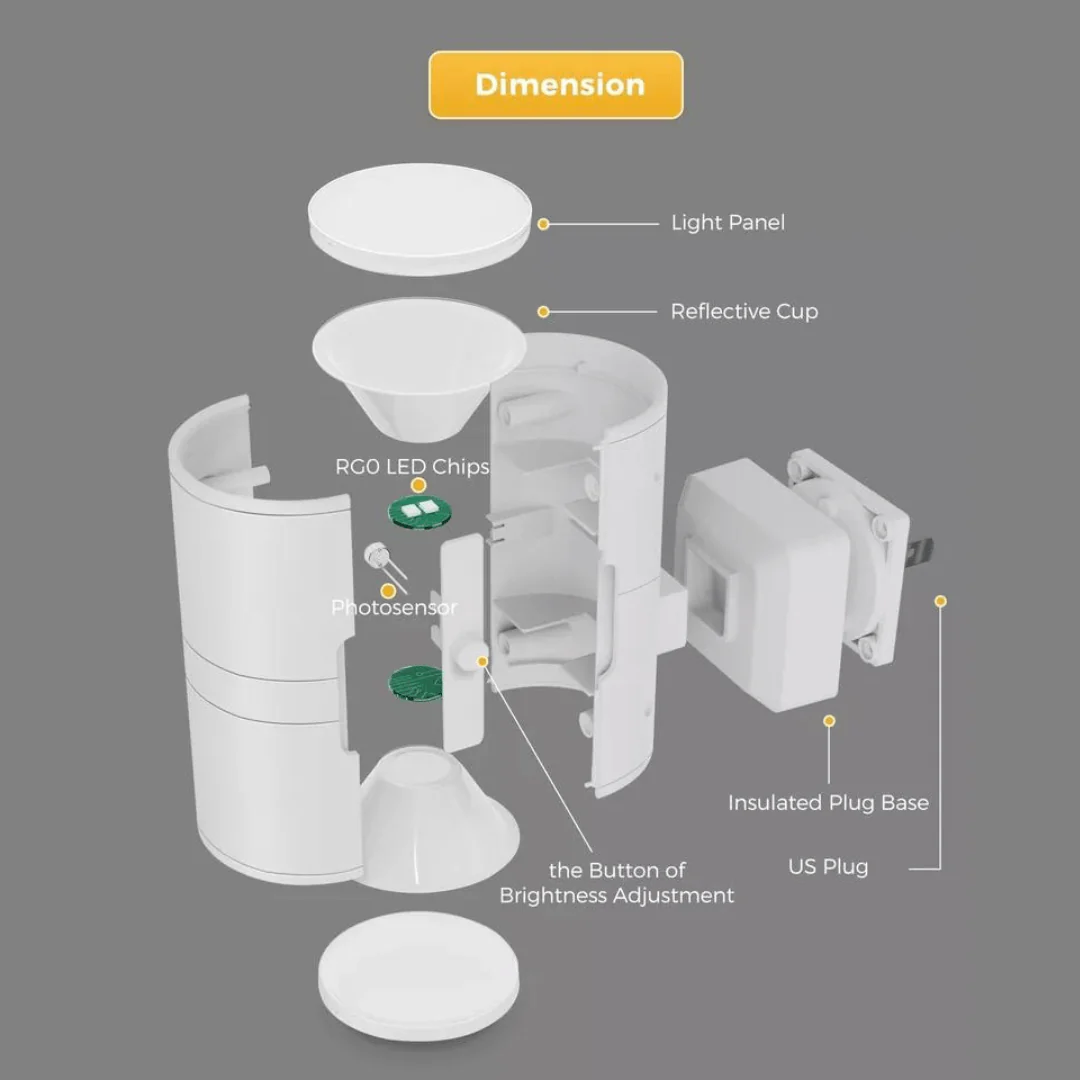Modern Dimmable Sensor Night Light - Image 7