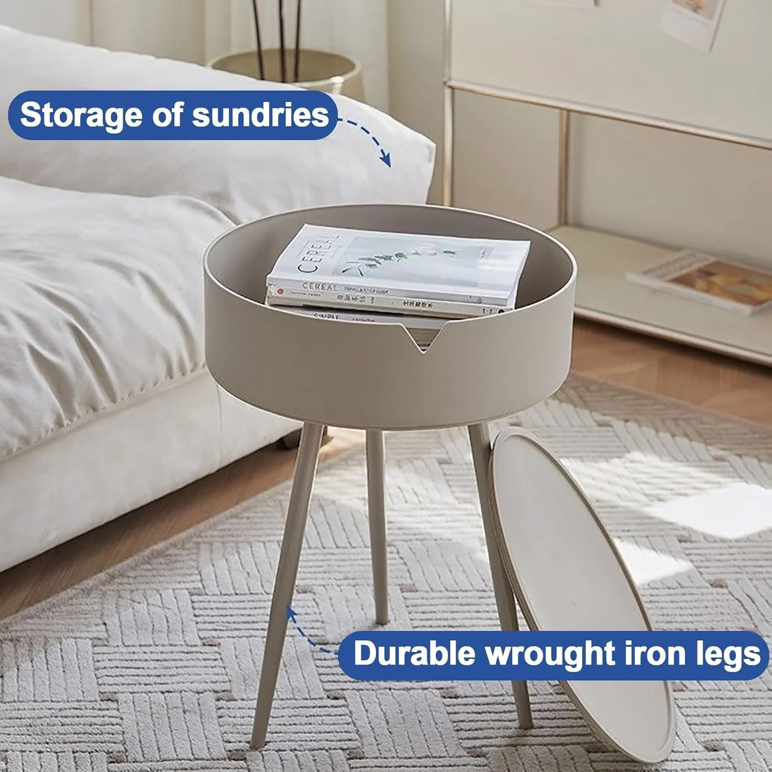 Modern Simple & Stylish Storage Table - Image 8