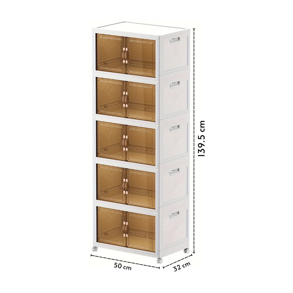 Modular Stackable Wardrobe Storage Cabinet - Image 19