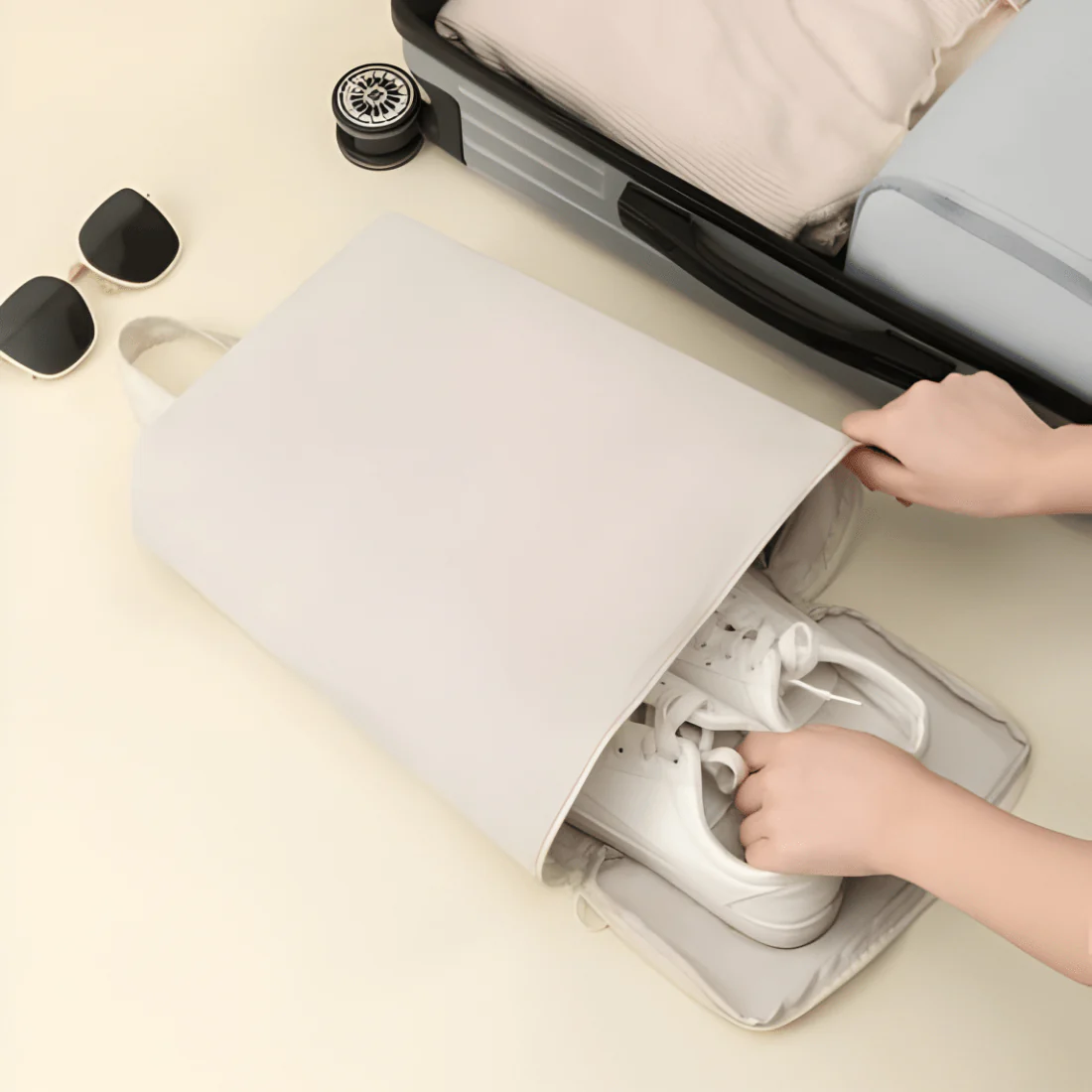 Moisture-Proof Travel Shoe Storage Bag - Image 5