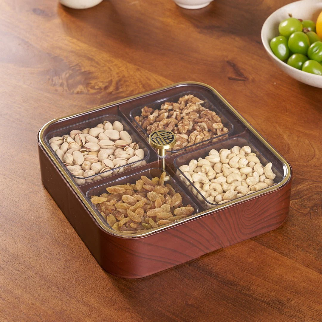 Moisture-Proof Wooden Serving Tray (Single Layer) - Image 3