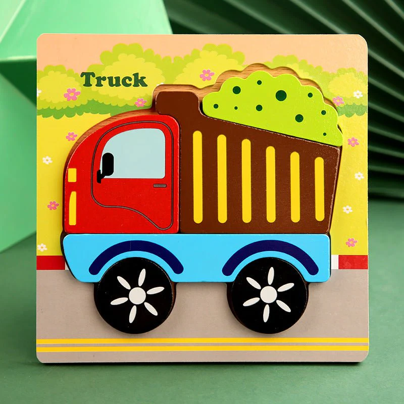 Montessori Wooden Jigsaw Toddler Puzzle - Image 17