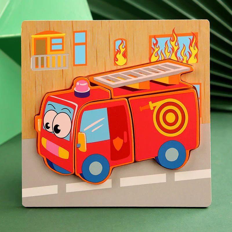 Montessori Wooden Jigsaw Toddler Puzzle - Image 21