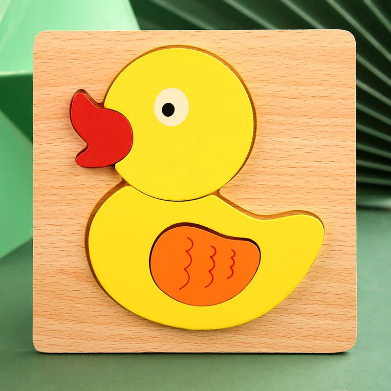 Montessori Wooden Jigsaw Toddler Puzzle - Image 24