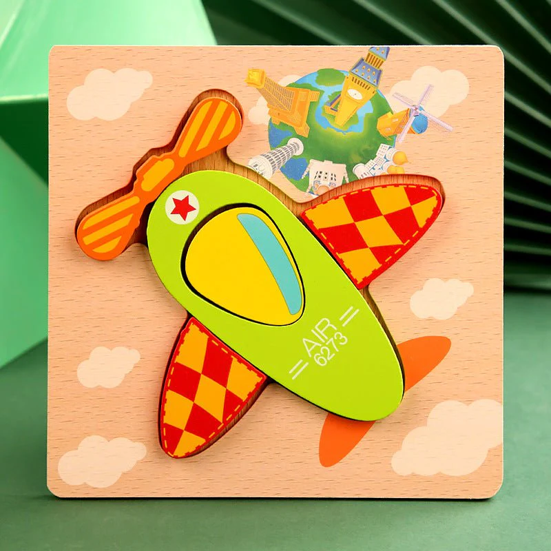 Montessori Wooden Jigsaw Toddler Puzzle - Image 25