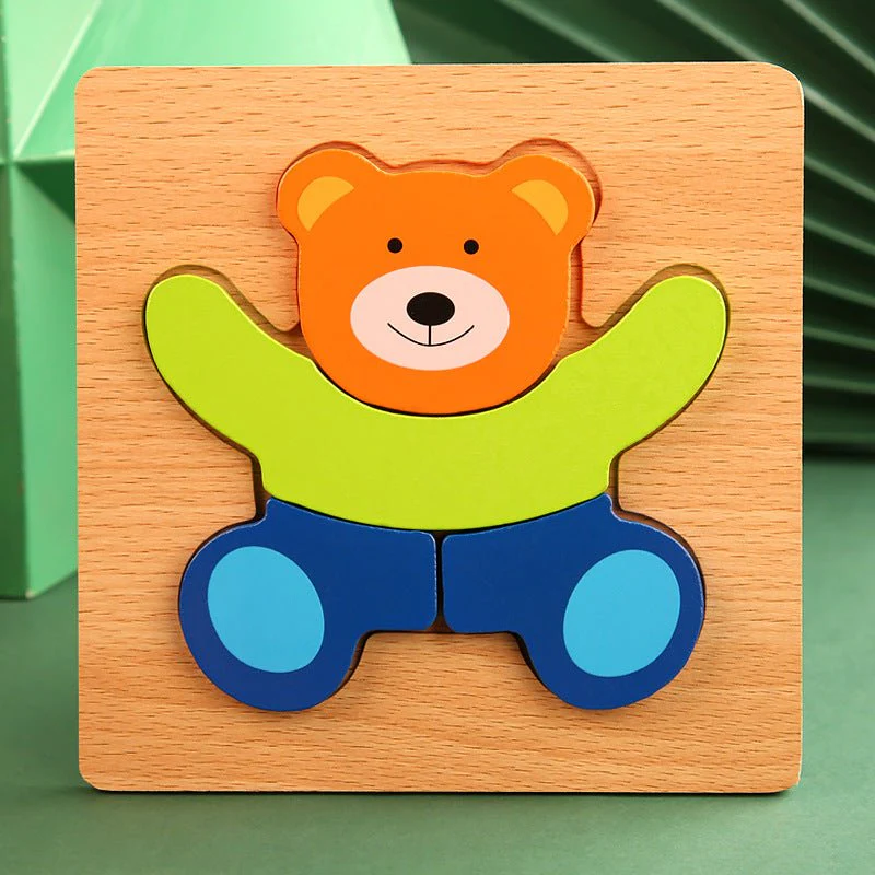 Montessori Wooden Jigsaw Toddler Puzzle - Image 28