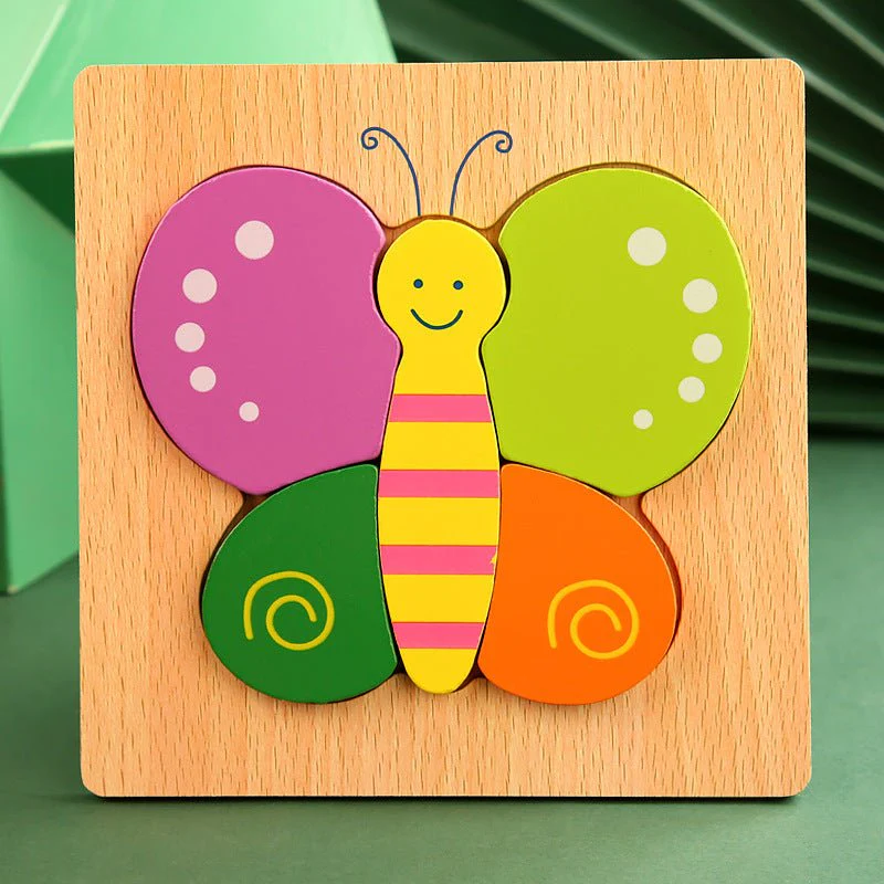 Montessori Wooden Jigsaw Toddler Puzzle - Image 30