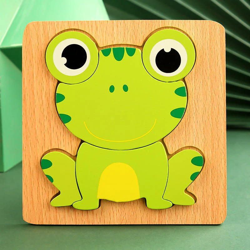 Montessori Wooden Jigsaw Toddler Puzzle - Image 31