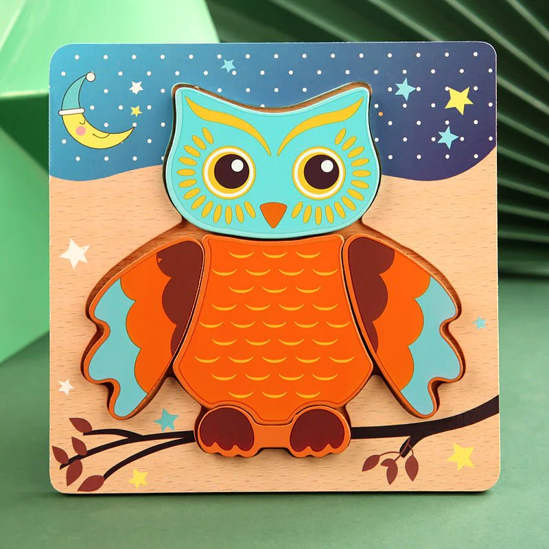 Montessori Wooden Jigsaw Toddler Puzzle - Image 32