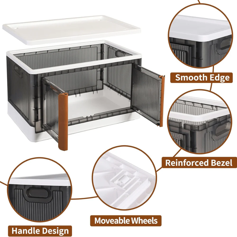 Single-Layer Multi-Bin Cube Storage Cabinet - Image 5