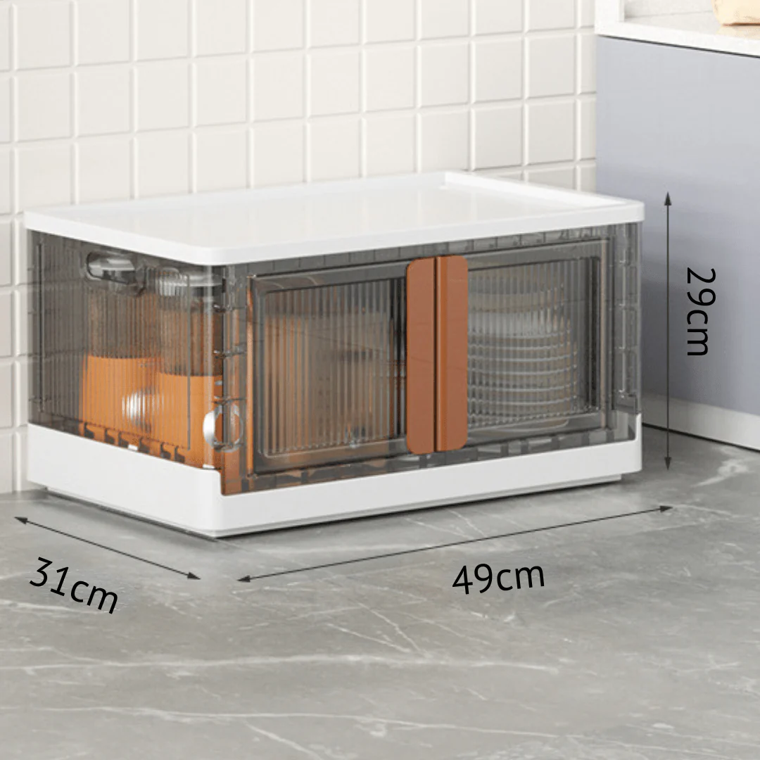 Single-Layer Multi-Bin Cube Storage Cabinet - Image 9