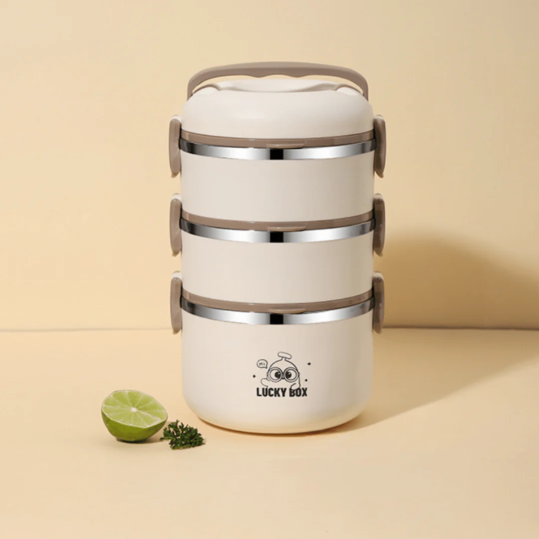 Multi-Compartment Stainless Steel Insulated Lunch Box - Image 8