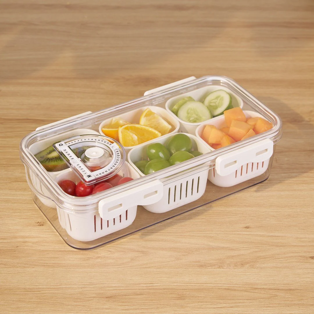 Multi Compartment Transparent Storage Box - Image 3