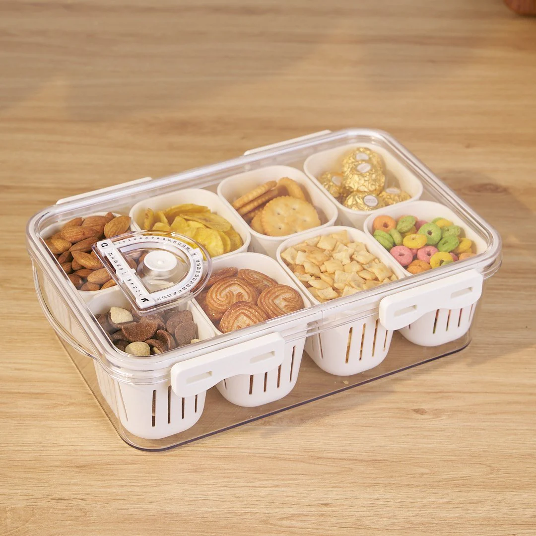Multi Compartment Transparent Storage Box - Image 4