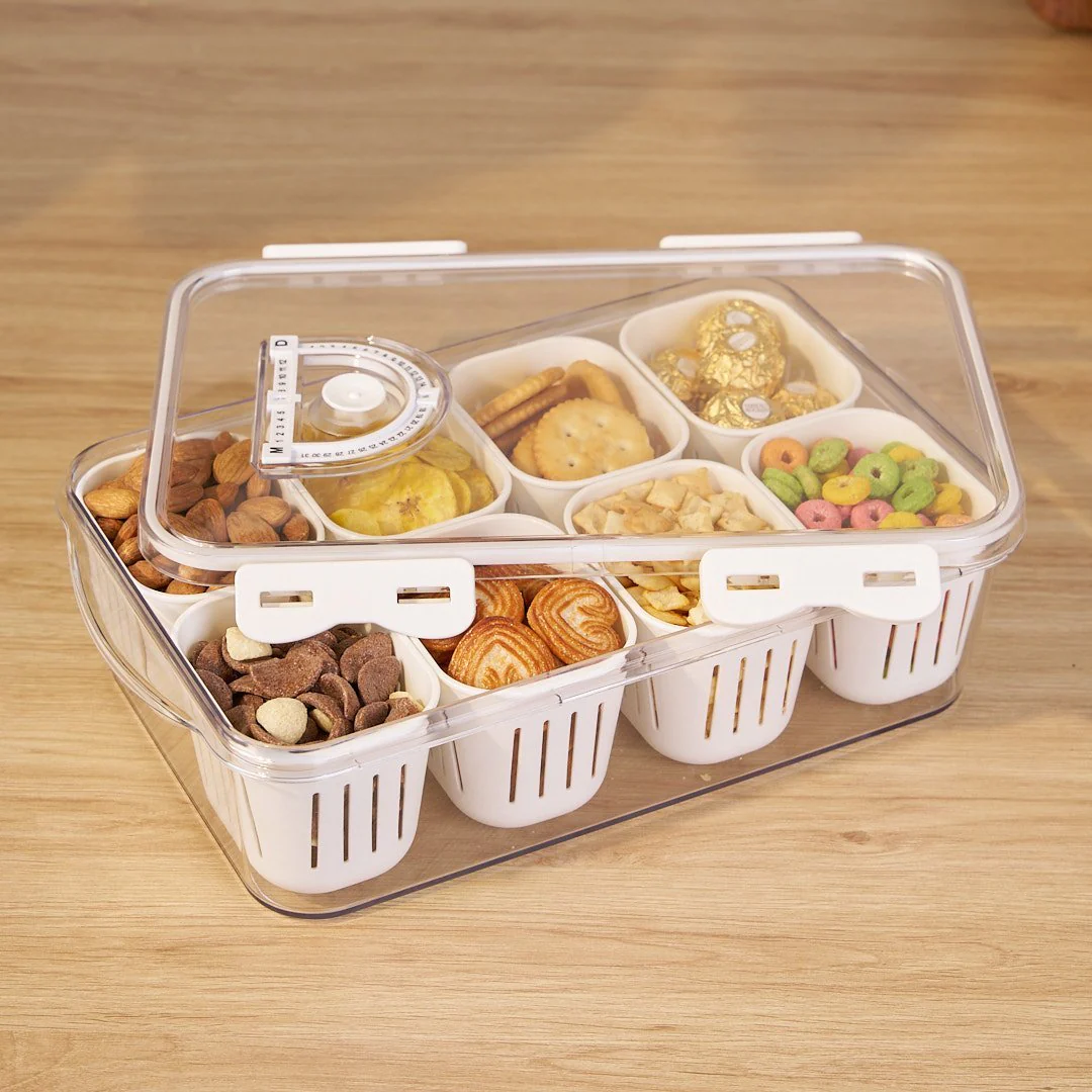 Multi Compartment Transparent Storage Box - Image 5