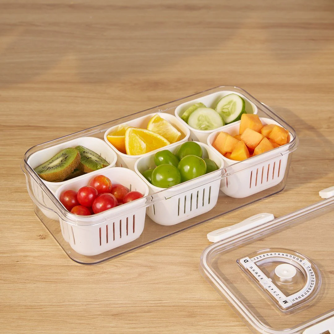 Multi Compartment Transparent Storage Box - Image 7