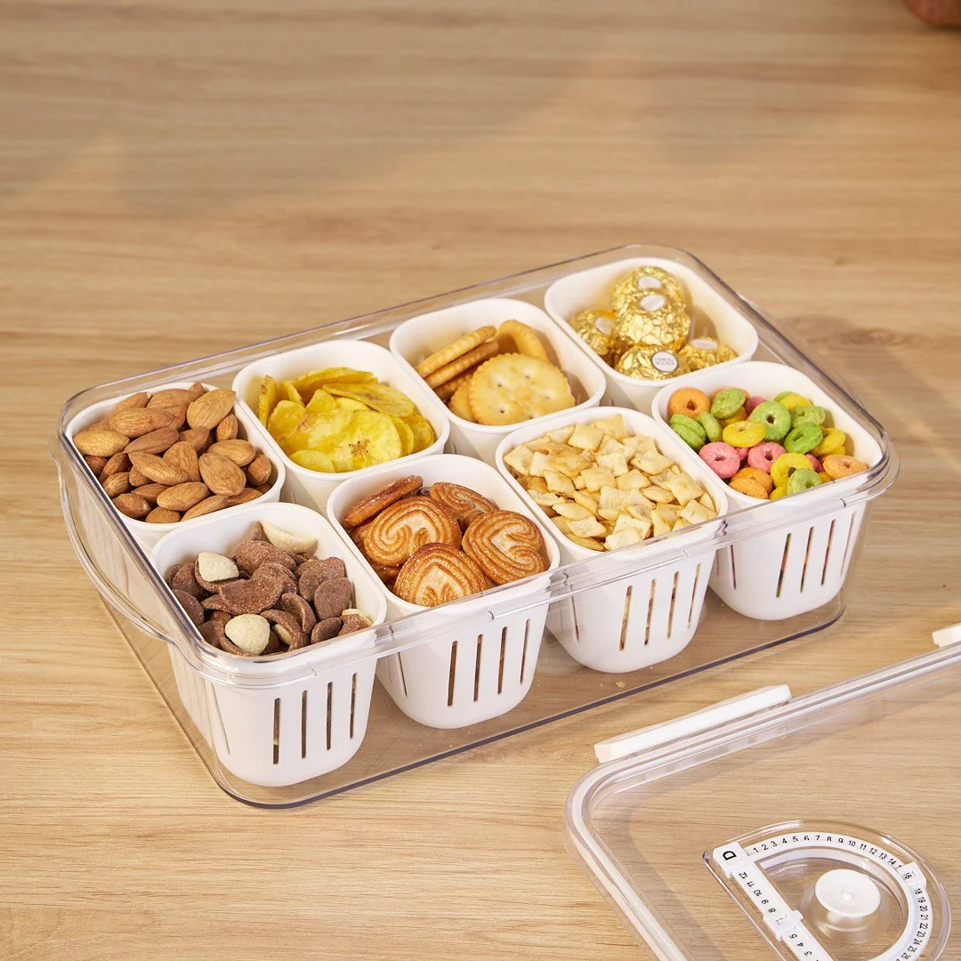 Multi Compartment Transparent Storage Box - Image 8