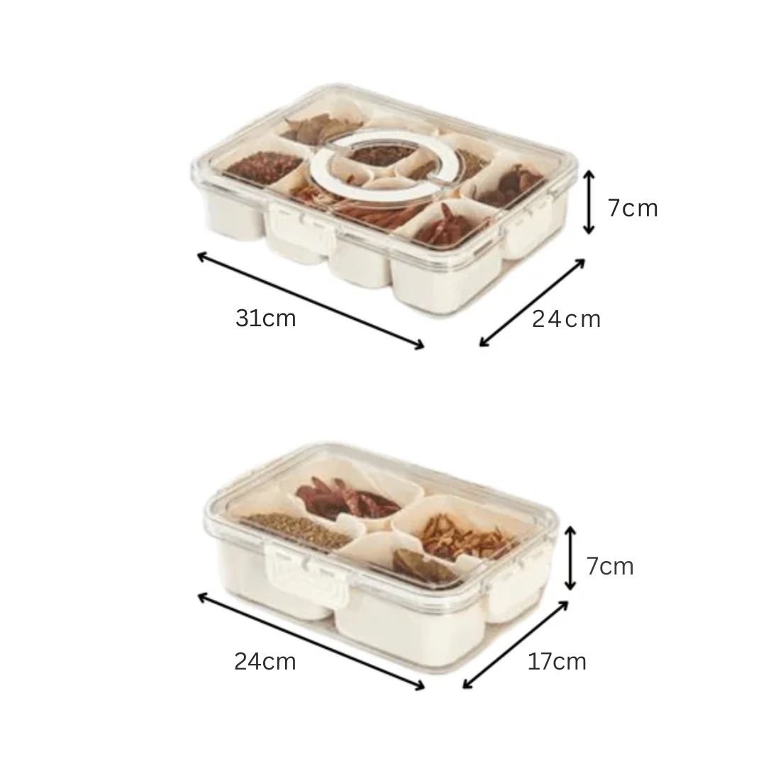 Multi Compartments Food Storage Box - Image 10