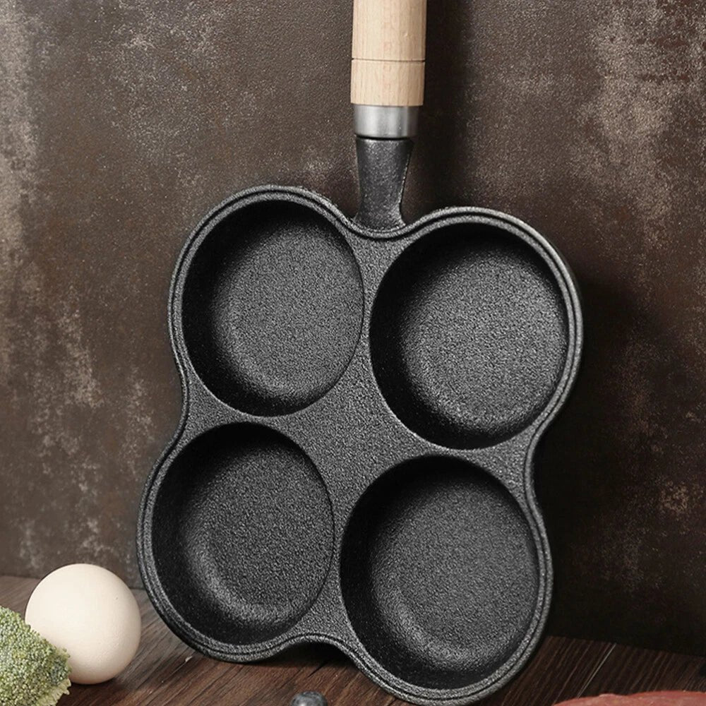 Multi-Cup Cast Iron Pancake Cooking Pan(18cm) - Image 7